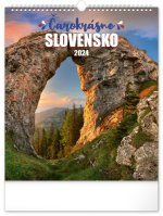 Čarokrásne Slovensko 2024 - nástenný kalendár