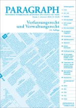 Paragraph - Verfassungs- und Verwaltungsrecht