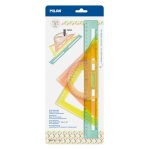 Zestaw linijek geometryczny NEW LOOK