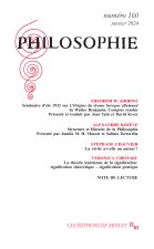 Philosophie 160