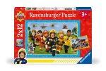 Ravensburger Kinderpuzzle 12001031 - Fireman Sam - 2x12 Teile Fireman Sam Puzzle für Kinder ab 3 Jahren
