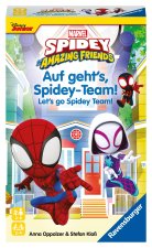 Ravensburger Spidey and his Amazing Friends - Auf geht's, Spidey-Team! - 22594 - Mitbringspiel für 2-4 Spieler ab 4 Jahren in dem Spidey und seine hel