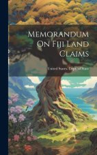 Memorandum On Fiji Land Claims