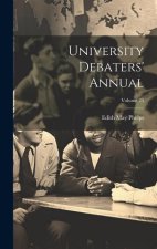 University Debaters' Annual; Volume 25