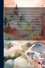Il ferro nell'arte Italiana. Centosettanta tavole riproduzioni in parte inedite di 368 soggetti, del medio evo, del rinascimento, del periodo barocco