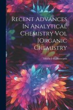 Recent Advances In Analytical Chemistry Vol IOrganic Chemistry