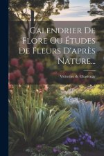 Calendrier De Flore Ou Études De Fleurs D'apr?s Nature...