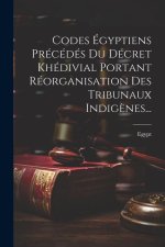 Codes Égyptiens Précédés Du Décret Khédivial Portant Réorganisation Des Tribunaux Indig?nes...