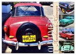Amerikanische Kleinwagen - Oldtimer (Wandkalender 2024 DIN A3 quer), CALVENDO Monatskalender