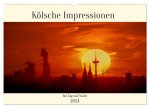 Kölsche Impressionen bei Tag und Nacht (Wandkalender 2024 DIN A2 quer), CALVENDO Monatskalender