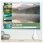 Ein Sommer in den Bayerischen Alpen (hochwertiger Premium Wandkalender 2024 DIN A2 quer), Kunstdruck in Hochglanz