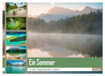 Ein Sommer in den Bayerischen Alpen (Wandkalender 2024 DIN A3 quer), CALVENDO Monatskalender