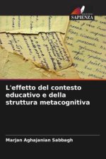 L'effetto del contesto educativo e della struttura metacognitiva