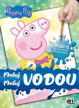 Prasďż˝tko Peppa - Maluj vodou