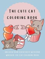 The Cute Cat Coloring Book