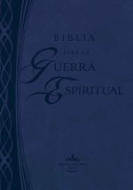 Biblia Para La Guerra Espiritual - Imitación Piel Azul: Prepárese Para La Guerra Espiritual (Versión Reina Valera 1960)