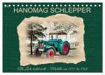 Hanomag Schlepper (Tischkalender 2024 DIN A5 quer), CALVENDO Monatskalender