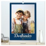 Dorfkinder und stolz darauf (hochwertiger Premium Wandkalender 2024 DIN A2 hoch), Kunstdruck in Hochglanz