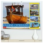 Erlebnis Ostseeküste - zwischen Wismarer Bucht und Usedom (hochwertiger Premium Wandkalender 2024 DIN A2 quer), Kunstdruck in Hochglanz