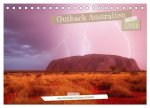 Outback Australien (Tischkalender 2024 DIN A5 quer), CALVENDO Monatskalender
