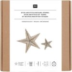 Stick and Stitch Packung Sterne