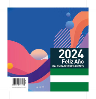 CALENDARIO PIRAMIDE 2024 ANDALUCIA MESA CON ESPIRAL