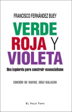 Verde, roja y violeta