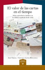 EL VALOR DE LAS CARTAS EN EL TIEMPO SOBRE EPISTOLARIOS INED
