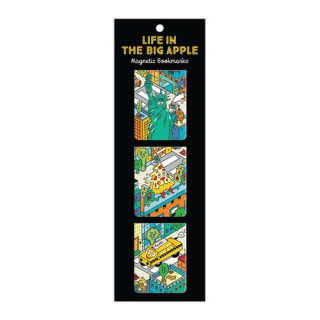 Life In The Big Apple Magnetic Bookmarks