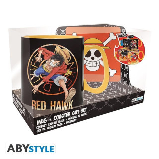 One Piece set Hrnek 460 ml + podtácek