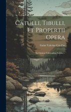 Catulli, Tibulli, et Propertii Opera: Ex Optimis Editiionibus Sedula ...