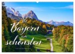 Wo Bayern am schönsten ist (Wandkalender 2024 DIN A2 quer), CALVENDO Monatskalender