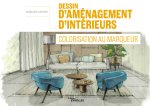 DESSIN D'AMENAGEMENT D'INTERIEURS - COLORISATION AU MARQUEUR