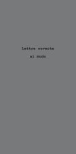 Lettre ouverte al mudo