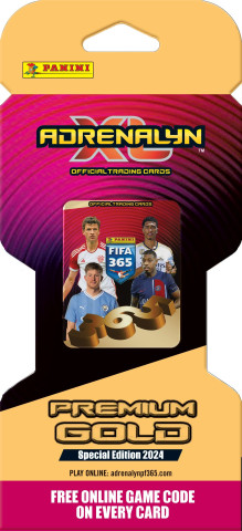 Panini Fifa 365 Adrenalyn XL 2024 blister gold packet