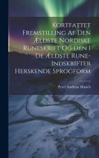 Kortfattet Fremstilling Af Den ?ldste Nordiske Runeskrift Og Den I De ?ldste Rune-Indskrifter Herskende Sprogform