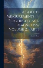 Absolute Measurements in Electricity and Magnetism, Volume 2, part 1