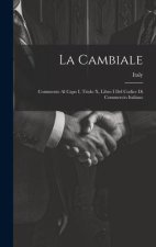 La Cambiale: Commento Al Capo I, Titolo X, Libro I Del Codice Di Commercio Italiano