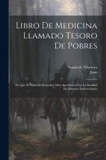 Libro De Medicina Llamado Tesoro De Pobres: En Que Se Hallaran Remedios Muy Aprobados Para La Sanidad De Diversas Enfermedades