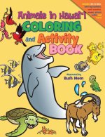 Animals in Hawaii Coloring Book