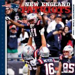 New England Patriots 2024 12x12 Team Wall Calendar