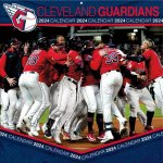 Cleveland Guardians 2024 12x12 Team Wall Calendar