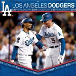 Los Angeles Dodgers 2024 12x12 Team Wall Calendar