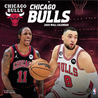 Chicago Bulls 2024 12x12 Team Wall Calendar