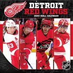 Detroit Red Wings 2024 12x12 Team Wall Calendar
