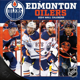 Edmonton Oilers 2024 12x12 Team Wall Calendar