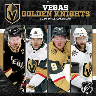 Vegas Golden Knights 2024 12x12 Team Wall Calendar