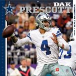 Dallas Cowboys Dak Prescott 2024 12x12 Player Wall Calendar