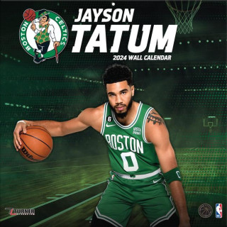 Boston Celtics Jayson Tatum 2024 12x12 Player Wall Calendar