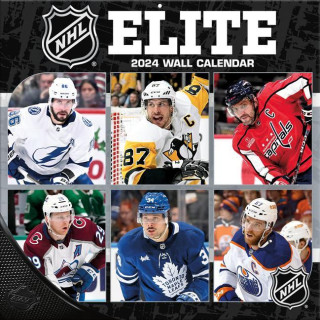 NHL Elite 2024 12x12 Wall Calendar
